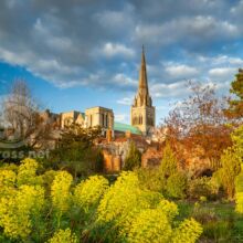 Spring evening at Chichester Cathedral